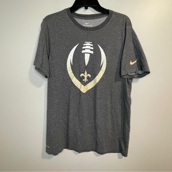 Nike Other - Nike Dri-Fit New Orleans Saints Team Apparel T-Shirt Sz Large